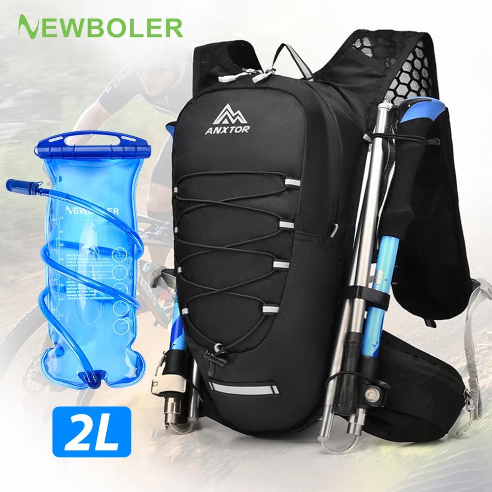 12 liters breathable water vest Trail running backpacks Jogging lightweight cycling backpack for marathon climbing bag for riding bikes