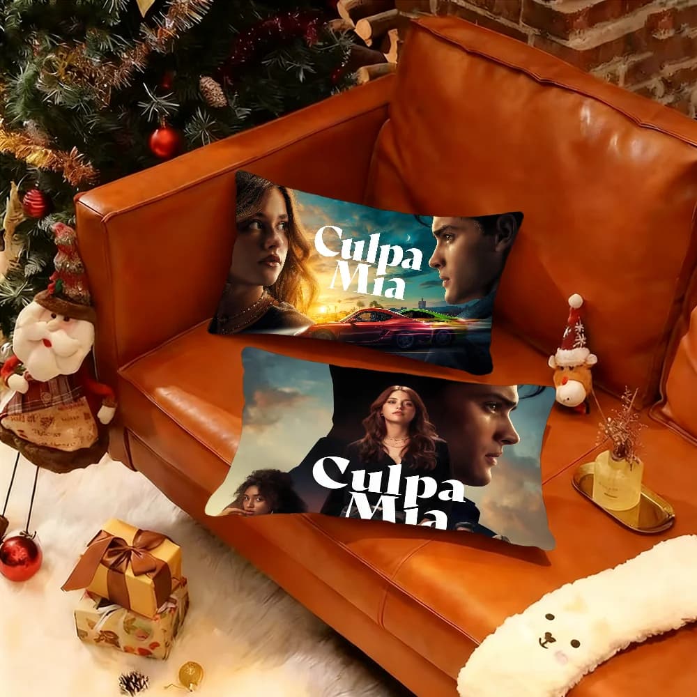 Movie love C-Culpa Nuestra Our Fault cushion cover Rectangle Pillow Case Printing Bedside Sofa Room Home Decoration Pillowcase