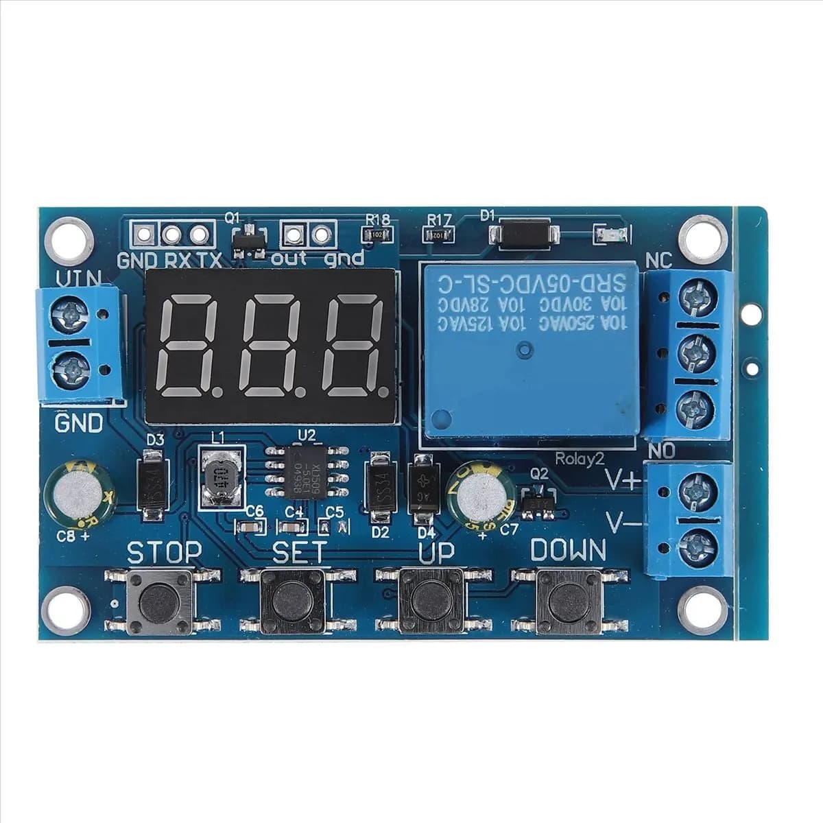 *HOPE DC 6-40V Battery Charger Control Switch Undervoltage Overvoltage Protection Board Auto Cut Off Disconnect Controller