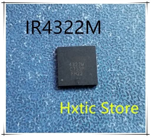 NUOVO 10 PZ/LOTTO IR4322MTRPBF IR4322M IR4322 4322M QFN IC