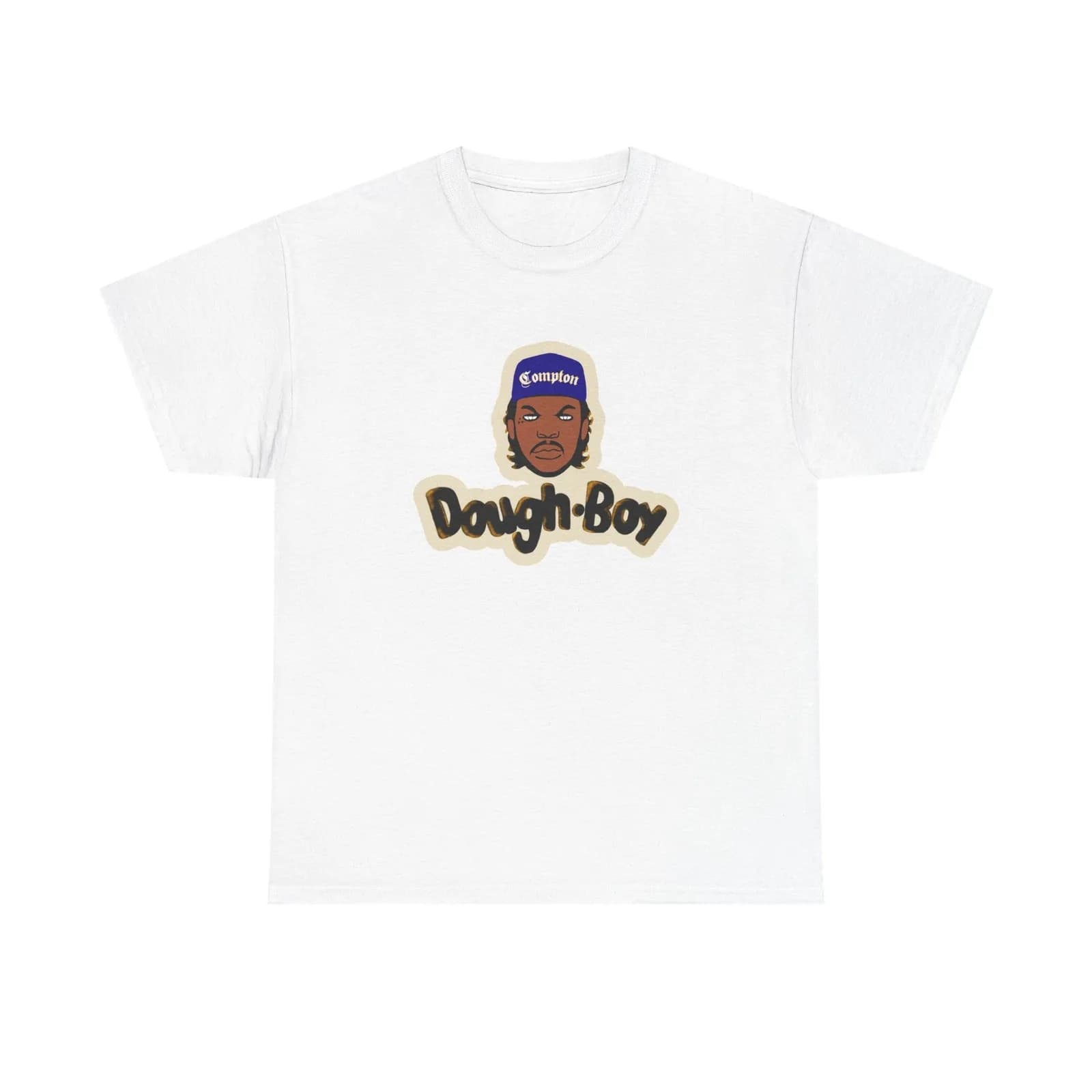 T-shirt grafica Dough Boy Boys In The Hood T-shirt in cotone nuovissima