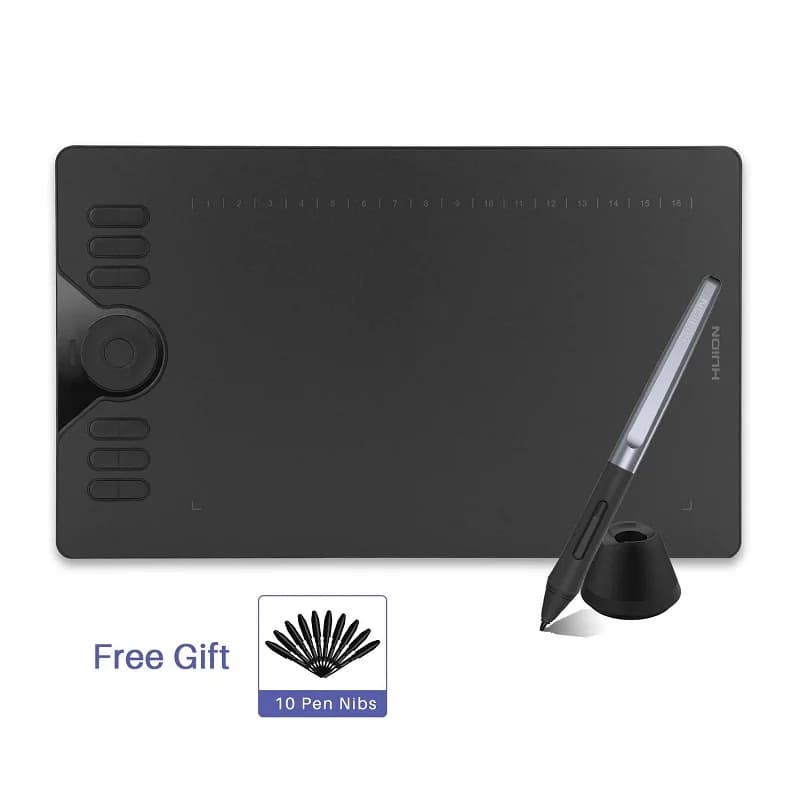 Original Factory HS610 Digital Writing and Drawing Graphic Tablet Connected with Drawing Graphic Tablet