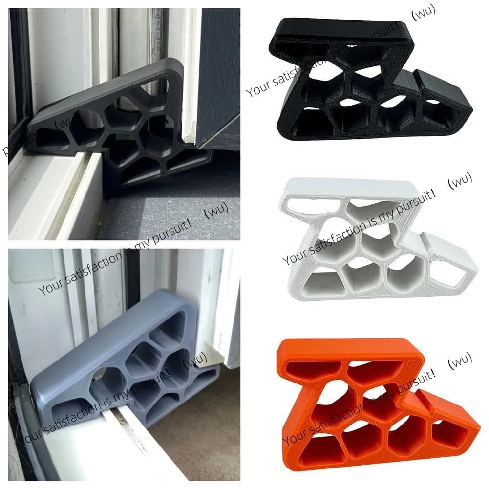 Fermaporta e Cuneo Antiscivolo per Interni ad Alta Resistenza per Balcone, Finestra/Porta Scorrevole Limitatore Anti-Collisione per Casa/Ufficio
