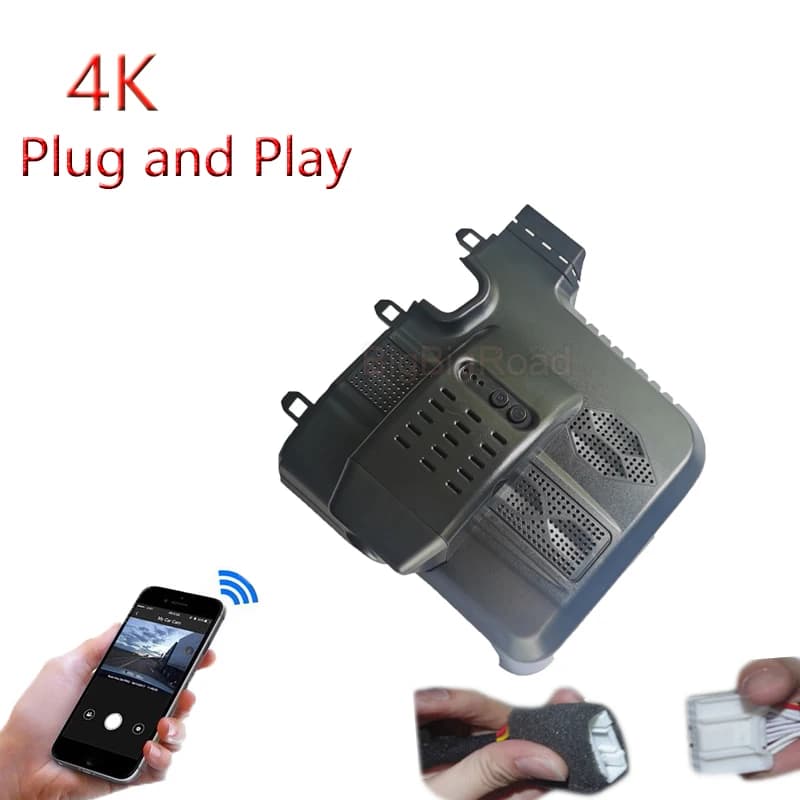 4K Plug And Play For Geely Chery Tiggo 7 Plus Version Alta/Tiggo 8 Pro 2022 2023 Auto Wifi DVR Video Recorder Dash Cam Camera