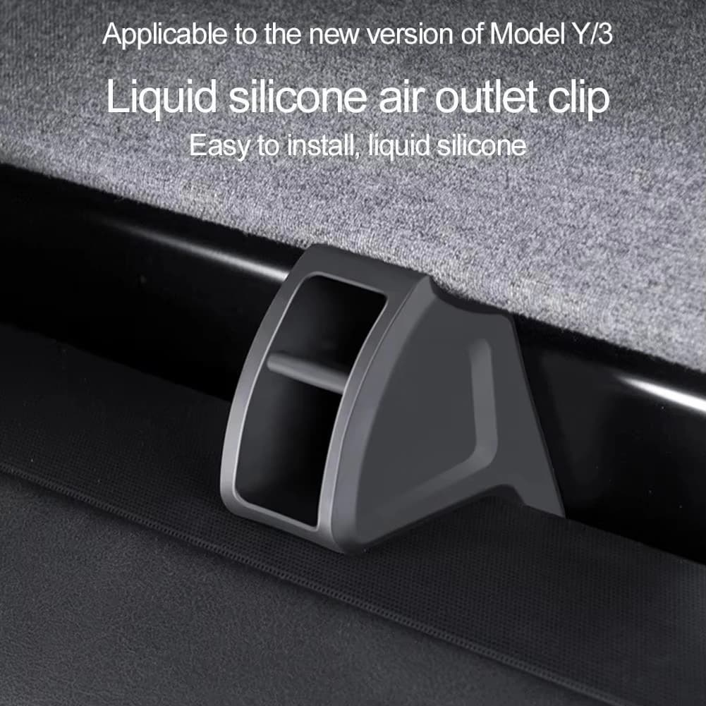 2 pcs Auto Exit Air Vent Aromatherapy Clip Deodorant For Tesla MODELLO 3/Y Juniper Air Vent Bracket Interior Converter Fragrance