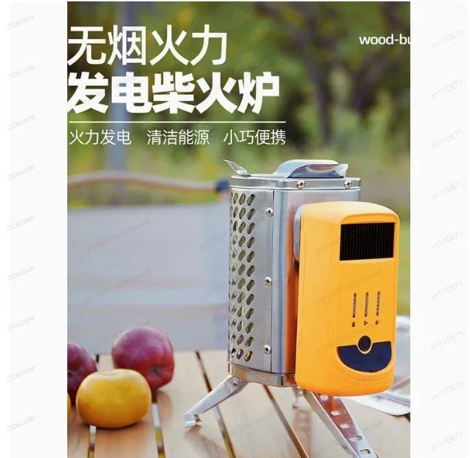 CampStove 2 Camping Stove Without Smoke with Generation of Energy, Rechargeable and Lightweight