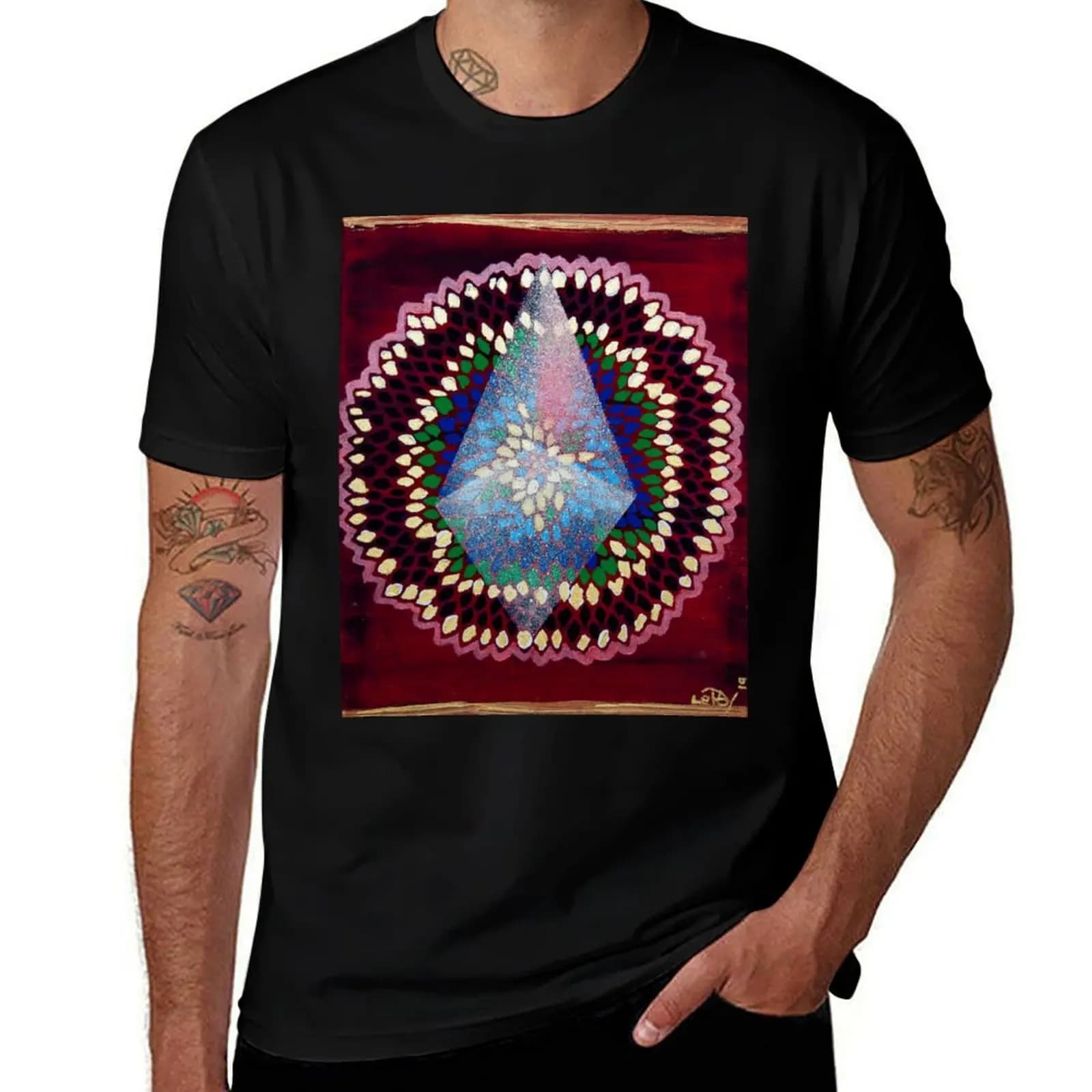 Congregation of Power... Life as a Forever Seeding Flower print T-shirt