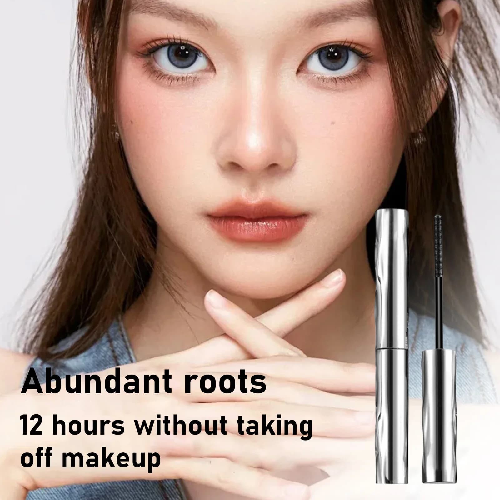 1PC Mascara per extension ciglia per donna, volumizzante, incredibile lunghezza, a lunga tenuta, senza grumi, mascara senza scaglie 2g