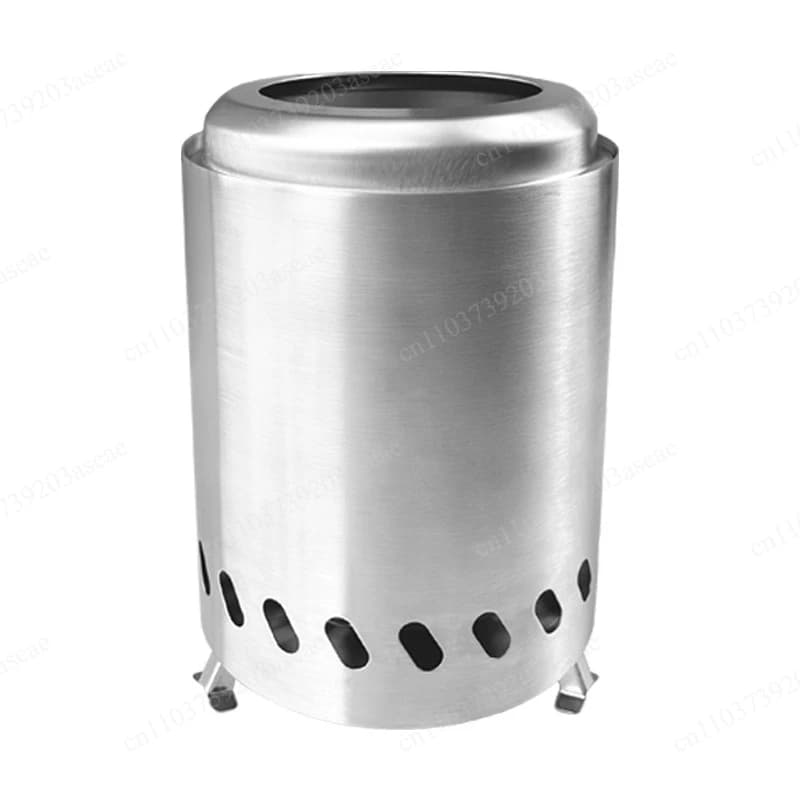 Outdoor camping firewood stove Bonfire stove Yard heating Stainless steel stove