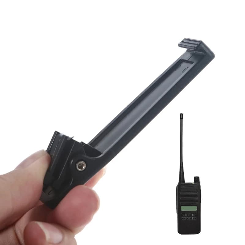 066A MB-133 Clip da cintura a due vie radio Walkie-Talkie Clip da cintura per ICOM IC-V88 IC-U88 IC-F1000 IC-F2000 IC-F29SR Walkie-Talkie