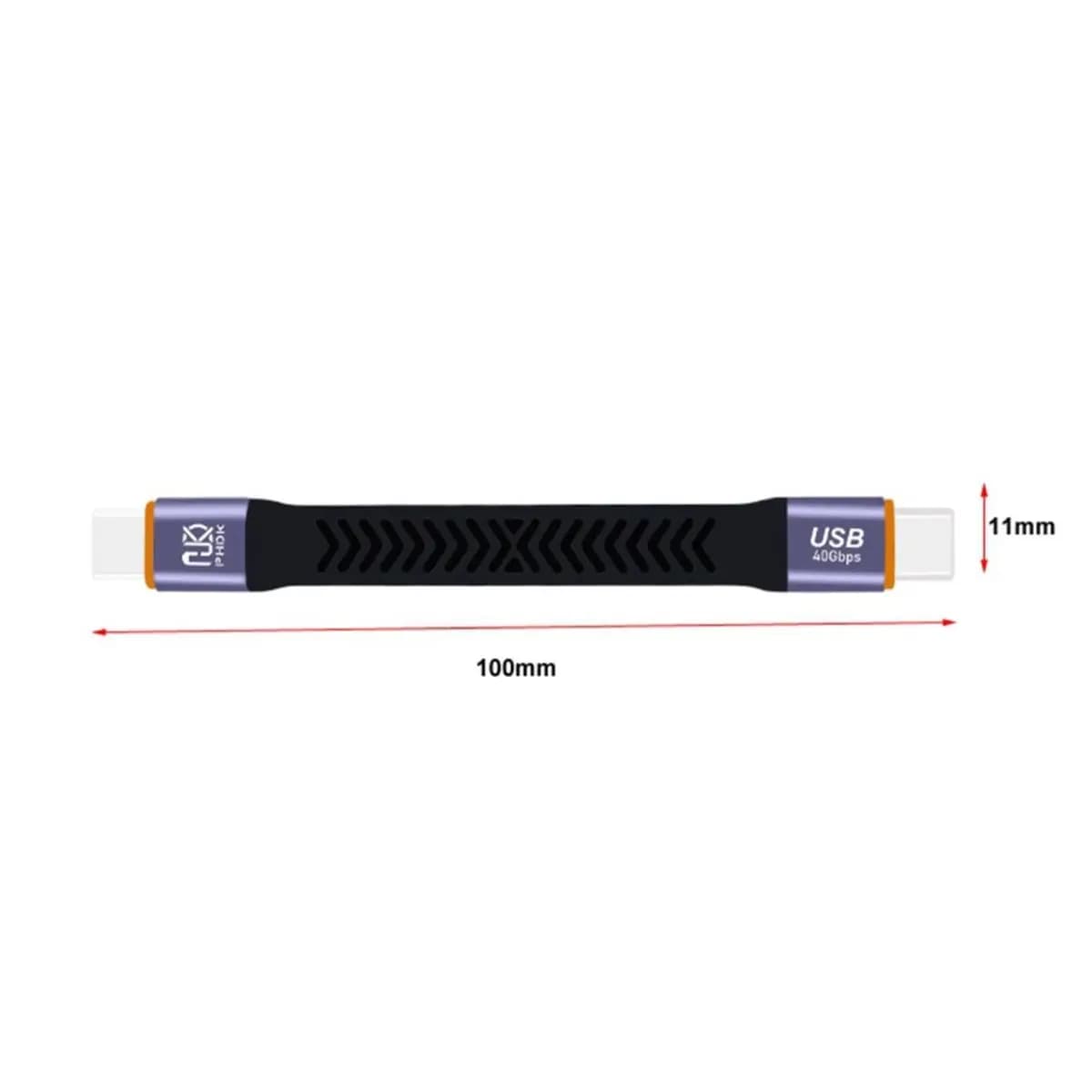A003 40Gbps USB 3.2 Type C Cable Fast Charging Usb C to UsbC Cable High Speed TypeC Data Cable Quick Charging Fast Data Transfe