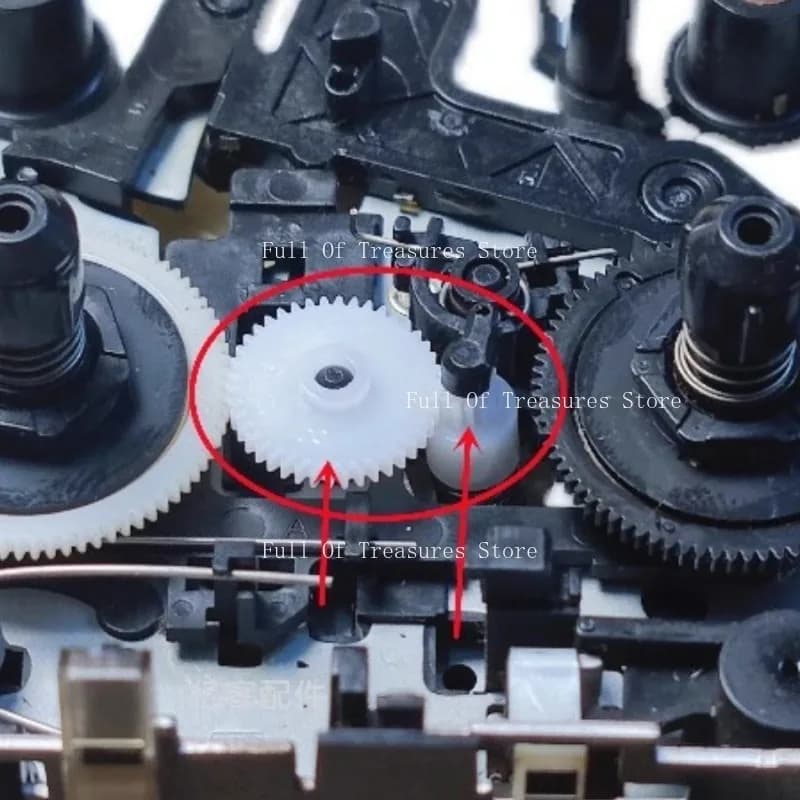 Ingranaggio per Panasonic RS-TR155RS-TR165RS-TR212CH40CH303CH550CH950 Lettore di cassette per registratore a nastro