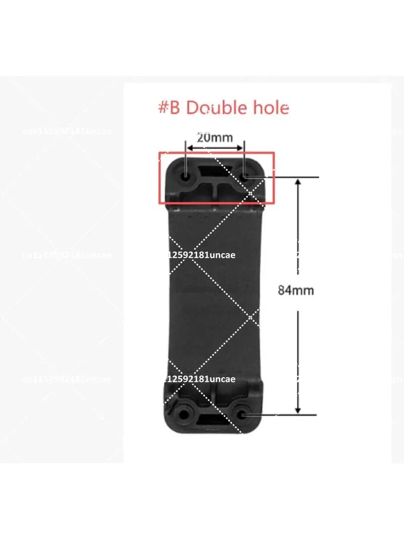 Luggage Hinge Repair Accessories Base Single Hole Double Hole Suitcase Hinge Replacement Parts