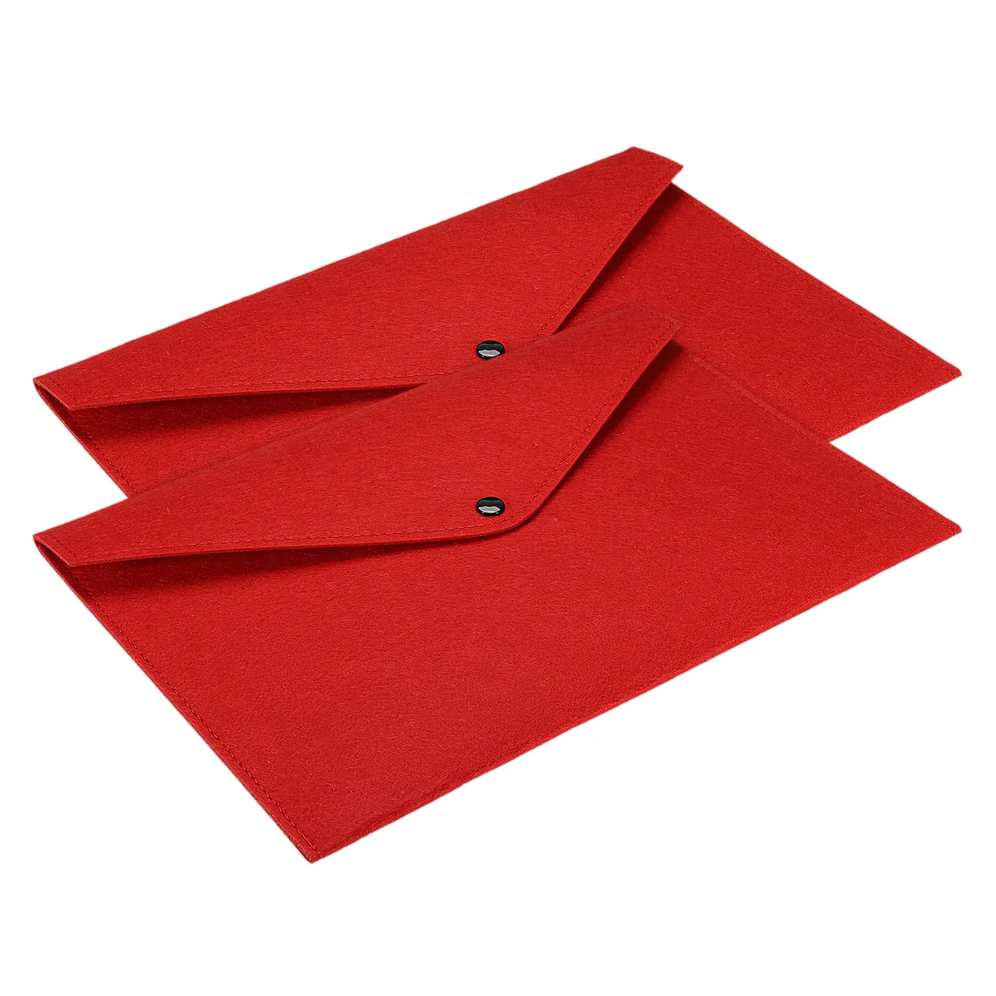 2 pezzi borsa per documenti cartella in feltro busta A4 custodia per documenti organizzatore cartelle di file in feltro per forniture di cancelleria per ufficio aziendale