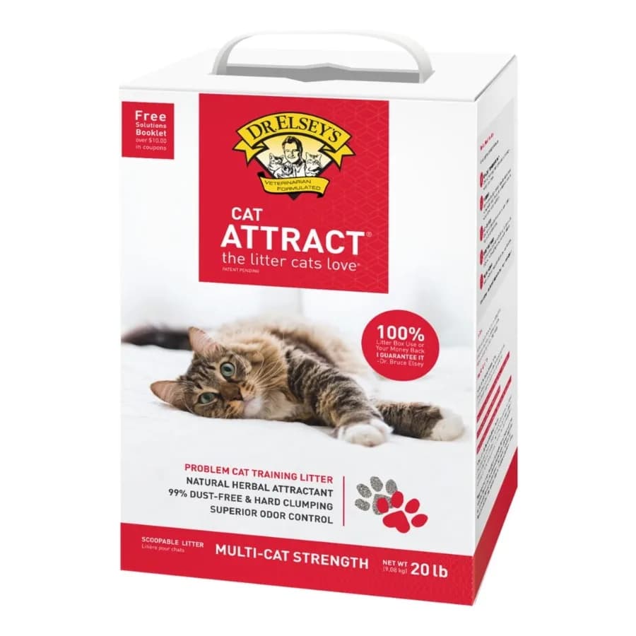 ® Cat Attract™ Clumping Clay Cat Litter 20 lb. Box