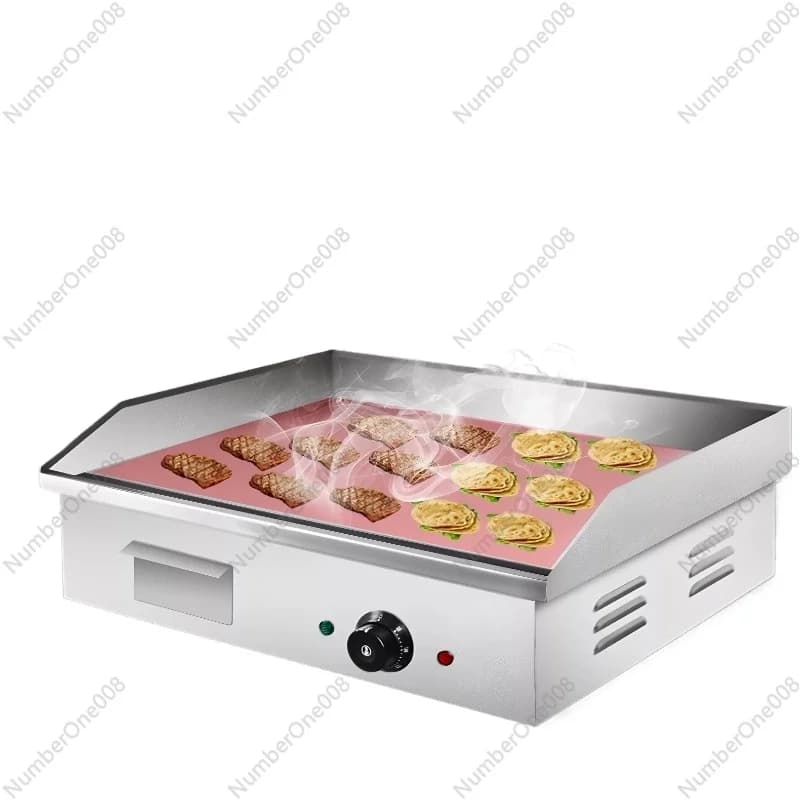Commercial 3000W Stainless Steel Electric Plate, Teppanyaki Equipment, Kitchen Electric Plate