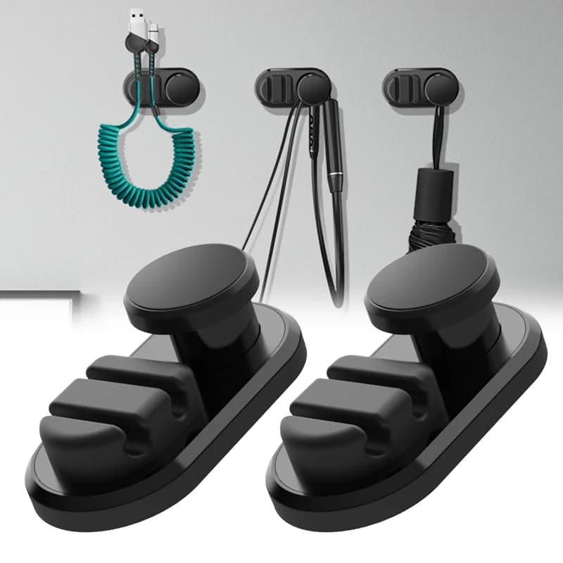 Mini Cable Line Holder Hook Car Wire Tie Clip Fixer Organizer morsetto Cord USB Line Fastener accessori per la decorazione d'interni Auto