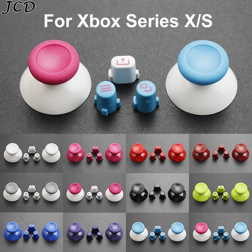 JCD Per Xbox Serie SX Controller 3D Analogico Originale Thumbstick Grip Caps Joystick Copertura Visualizza Menu Condividi Bottoni Mod Kit