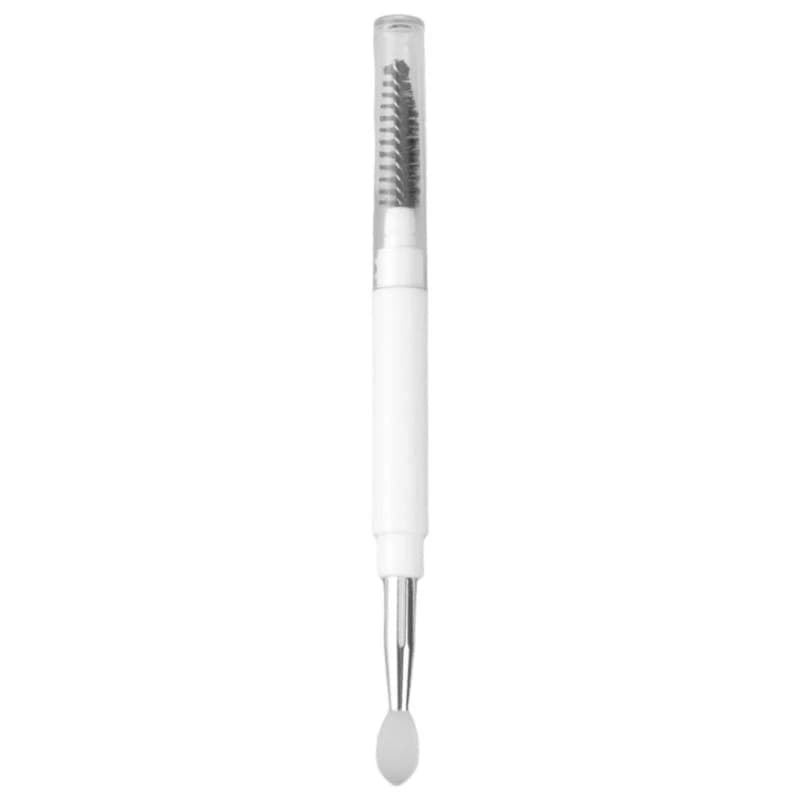 G99E Silicone Lip Brush Eyebrow Brush Double Sided Makeup Brush with Caps Lip Gloss Brush Eyelash Mascara Brush Cosmetic Brush