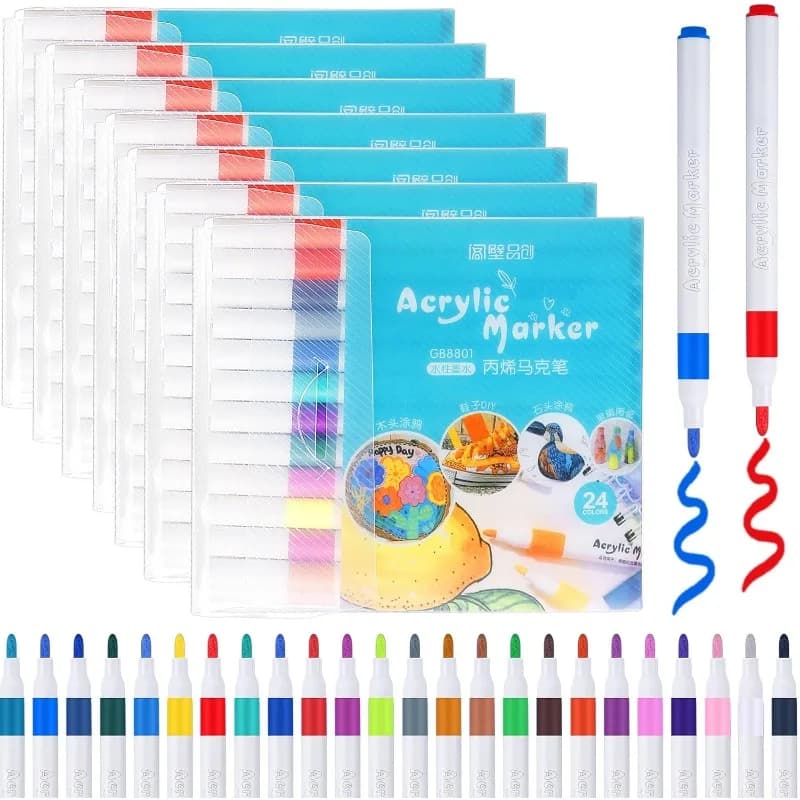 12/24/48/48 pz/set Colorful highlighter Pen Art Pen Art Pen Art Pen Art Painting Water-based Pastel Drawing Chancellery School Art Supply