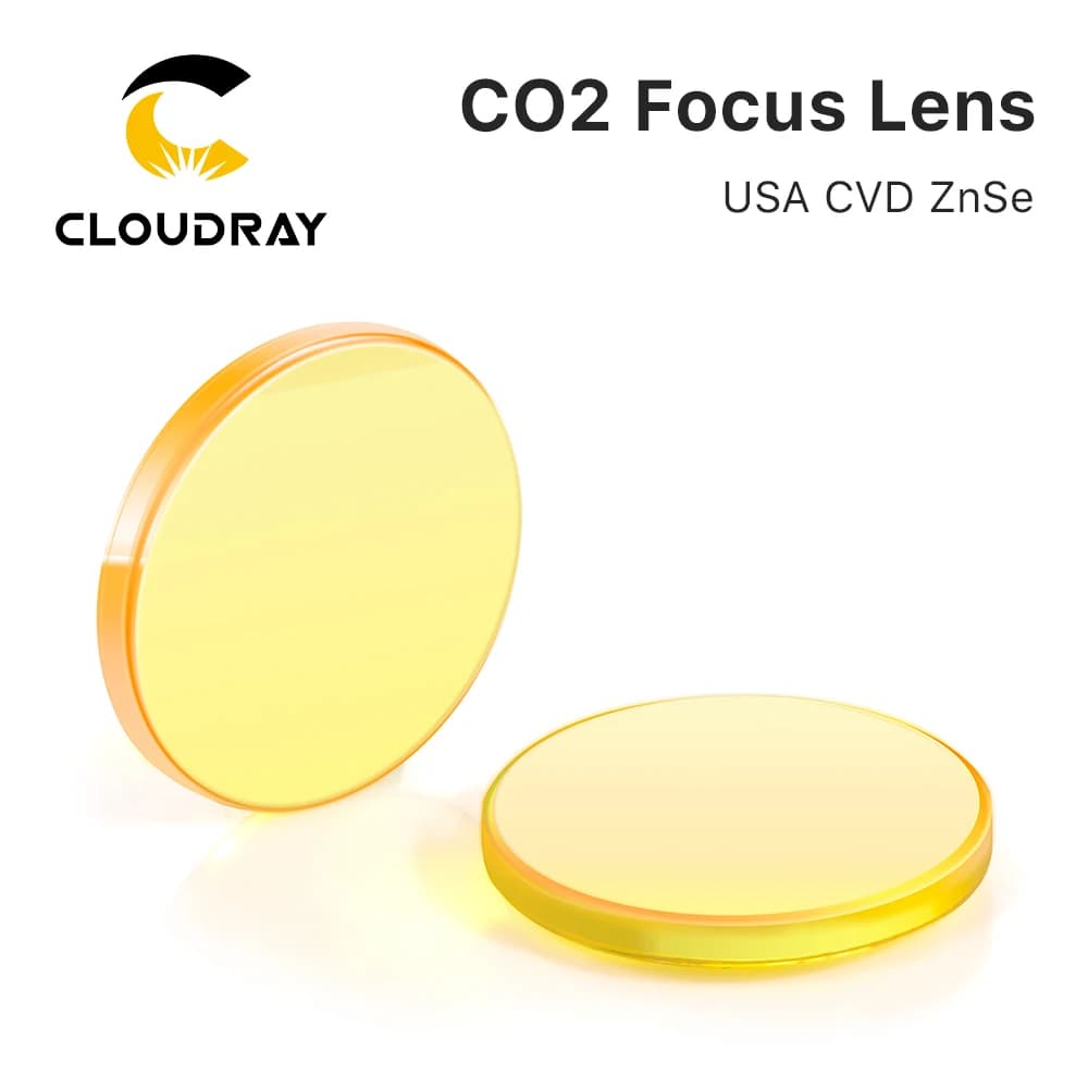 USA focus target CVD ZnSe DIA 12 15 18 19.05 20 FL 38.1 50.8 63.5 76.2 101.6 127mm for CO2 laser engraving cutting machine
