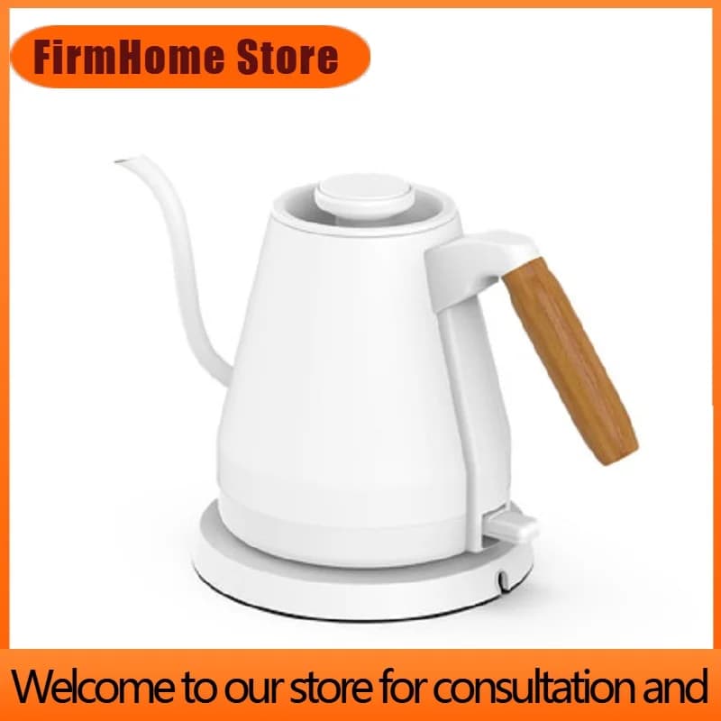 FirmHome Store1.8L Electric Kettle 304 Stainless Steel Quick Boiling Kettle Teapot Auto Power Off Gooseneck Coffee Kettle Kitche