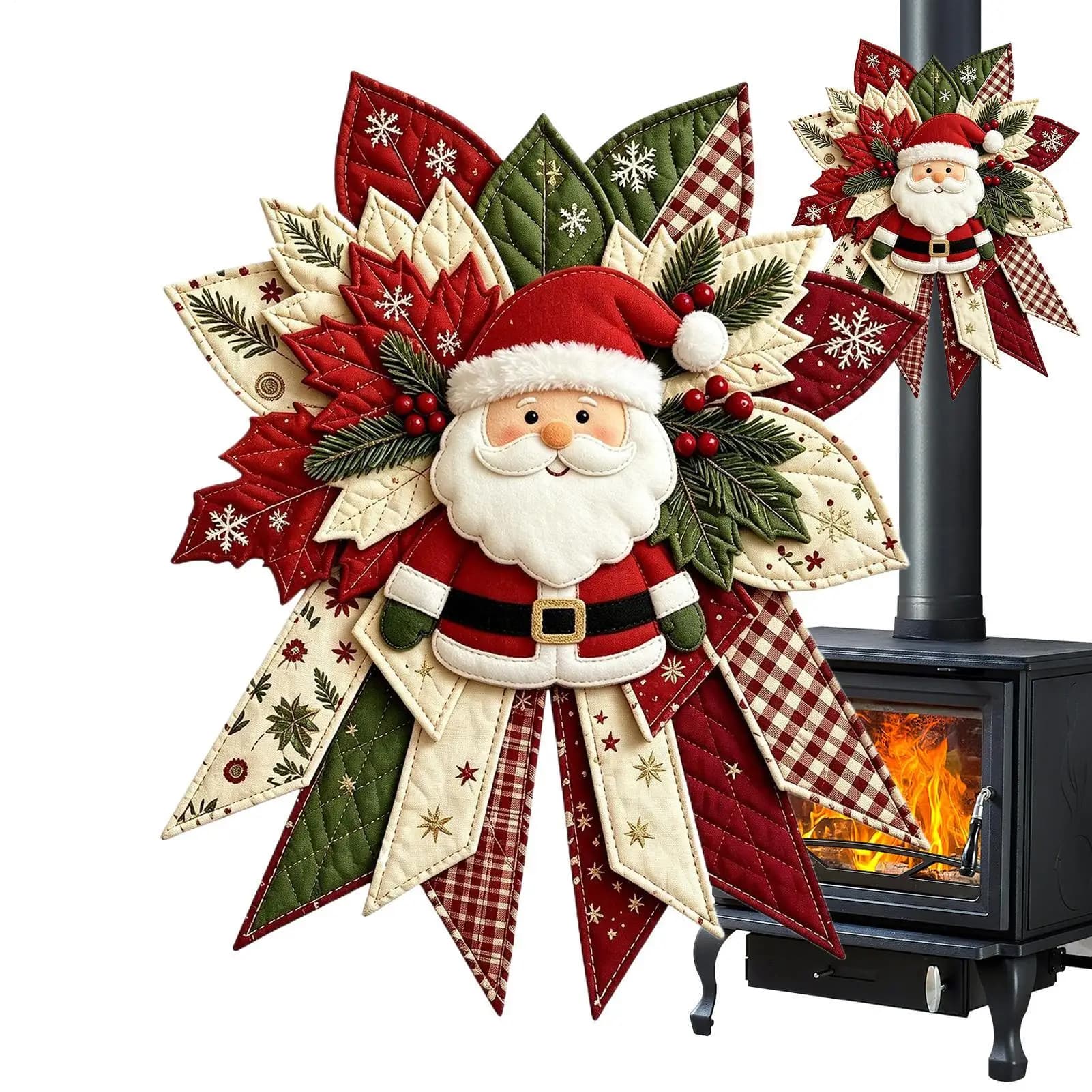 Christmas Bow Sewing Kit Beginner-Friendly Crafting Snowman Christmas Tree Wreath Sewing Kit For Fireplace Farmhouse Bedroom