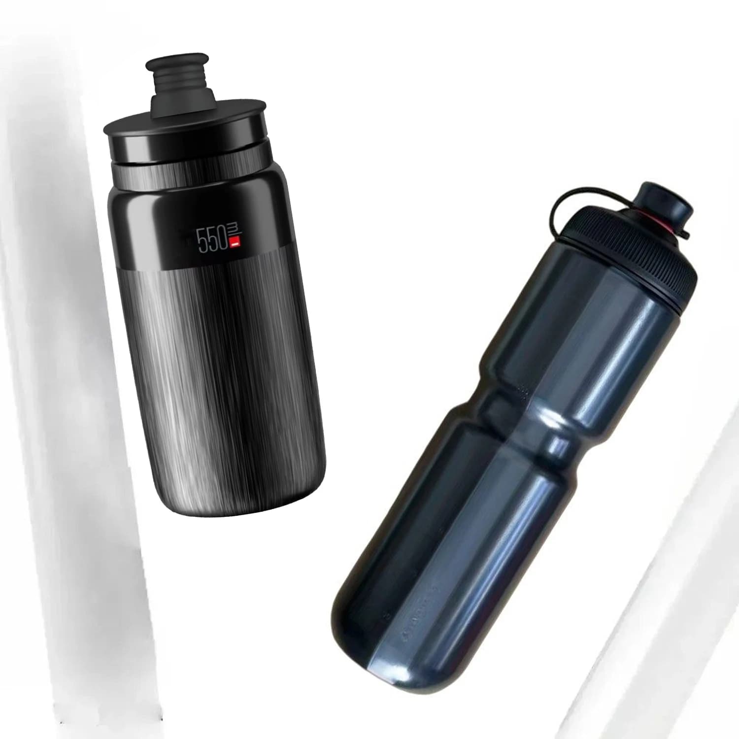 Borraccia per bicicletta FLY Breakaway da 550 ml e 750 ml – Borraccia sportiva ultraleggera con valvola push-pull per il Tour de France