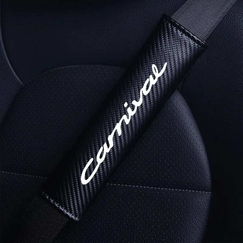 Copertura della cintura di sicurezza dell'auto copertura della cintura di sicurezza regolabile coperture della tracolla per accessori di carnevale KIA Pad di protezione della spalla dell'auto