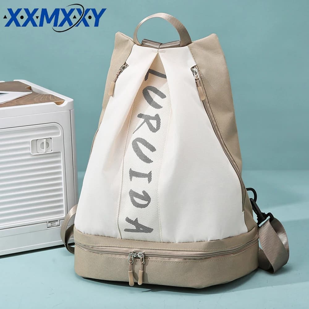 1 ZAINO Sportivo da Palestra per Donna, Grande Borsa da Viaggio per Campeggio, Calcio, Basket, Fitness, Scarpe, Scuola, Weekend