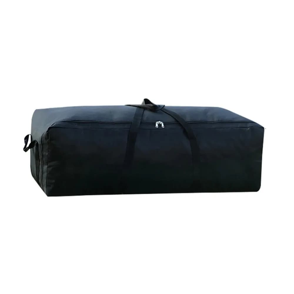 55L/100L/150L Extra Large Capacity Travel Bag Waterproof Foldable Camping Tent Storage Bag Double Zipper Reinforced Handles