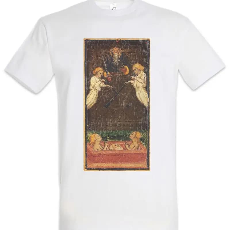 T-shirt Tarot Arcano Giudizio Carte Simbolo Segno Logo Insegna