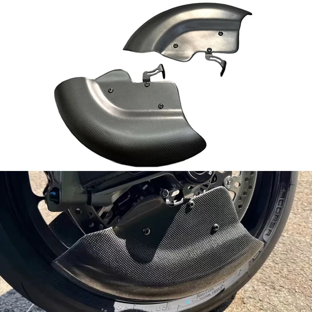 Per Aprilia RS V4 pinza freno anteriore guida dissipazione del calore kit copertura ruota accessori per la modifica del motociclo in fibra di carbonio