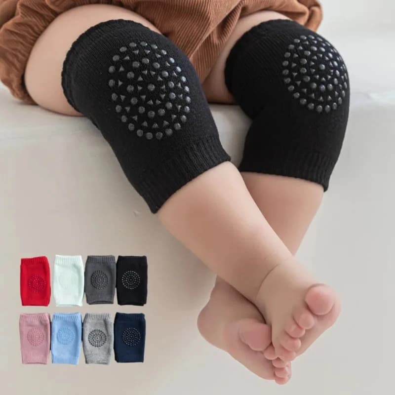 Ginocchiere Antiscivolo per Bambini, Protezioni per Gomiti e Ginocchia per Neonati e Bambini, Accessori per la Sicurezza dei Bambini, Scaldagambe per Bambine e Bambini