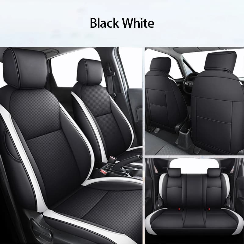 Custom Luxury Car Seat Covers for Nissan Tiida March Leaf Kicks X Trail T32 Versa Rouge Gifts Interior Car Accessories