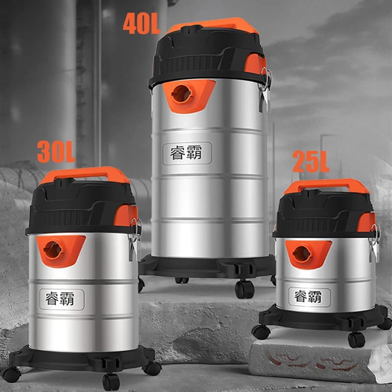 Aspirapolvere multifunzionale a umido e asciutto 2800W 3000W 3200W 25L 30L 40L per la pulizia dell'auto domestica e dell'industriale commerciale