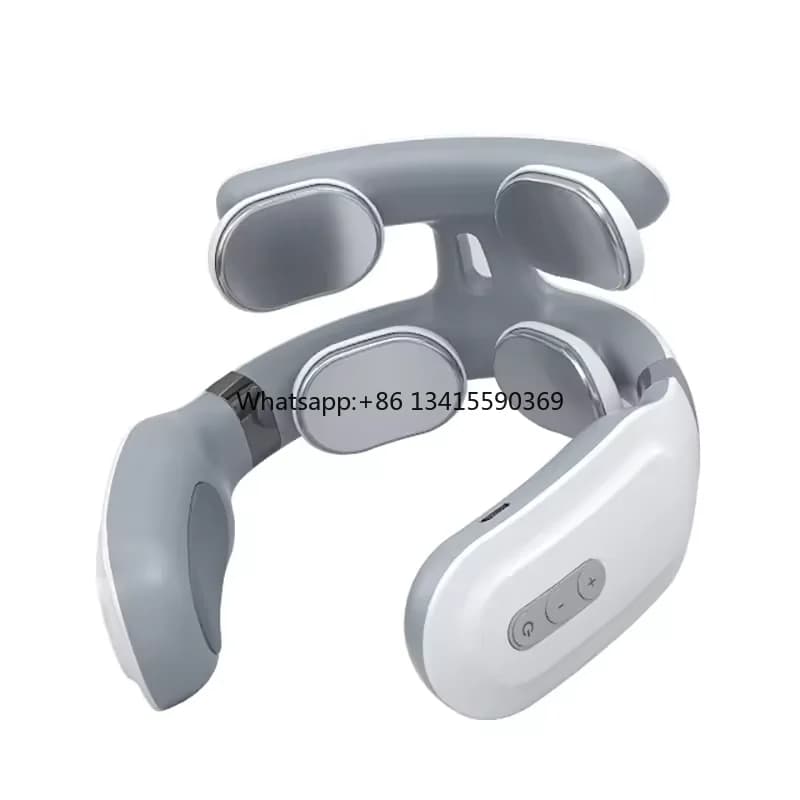 Phenitech 2025 Massaggiatore elettrico intelligente a forma di U EMS Impastamento cervicale per collo e spalle con compressione riscaldante Nuovo arrivo