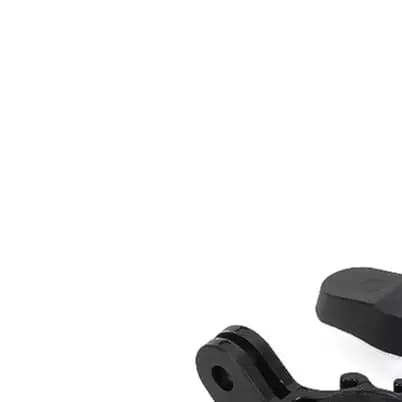 Supporto per computer da bici in ABS nero per H11 per Garmin GPS con staffa per luce per accessori manubrio bici da strada