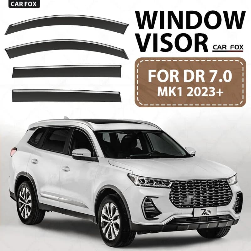 Per DR Motor DR 7.0 2023+ Finestra di Automobile Visiera Tenda Shelter Parabrezza Finestrino Laterale Pioggia Parasole Accessori Auto