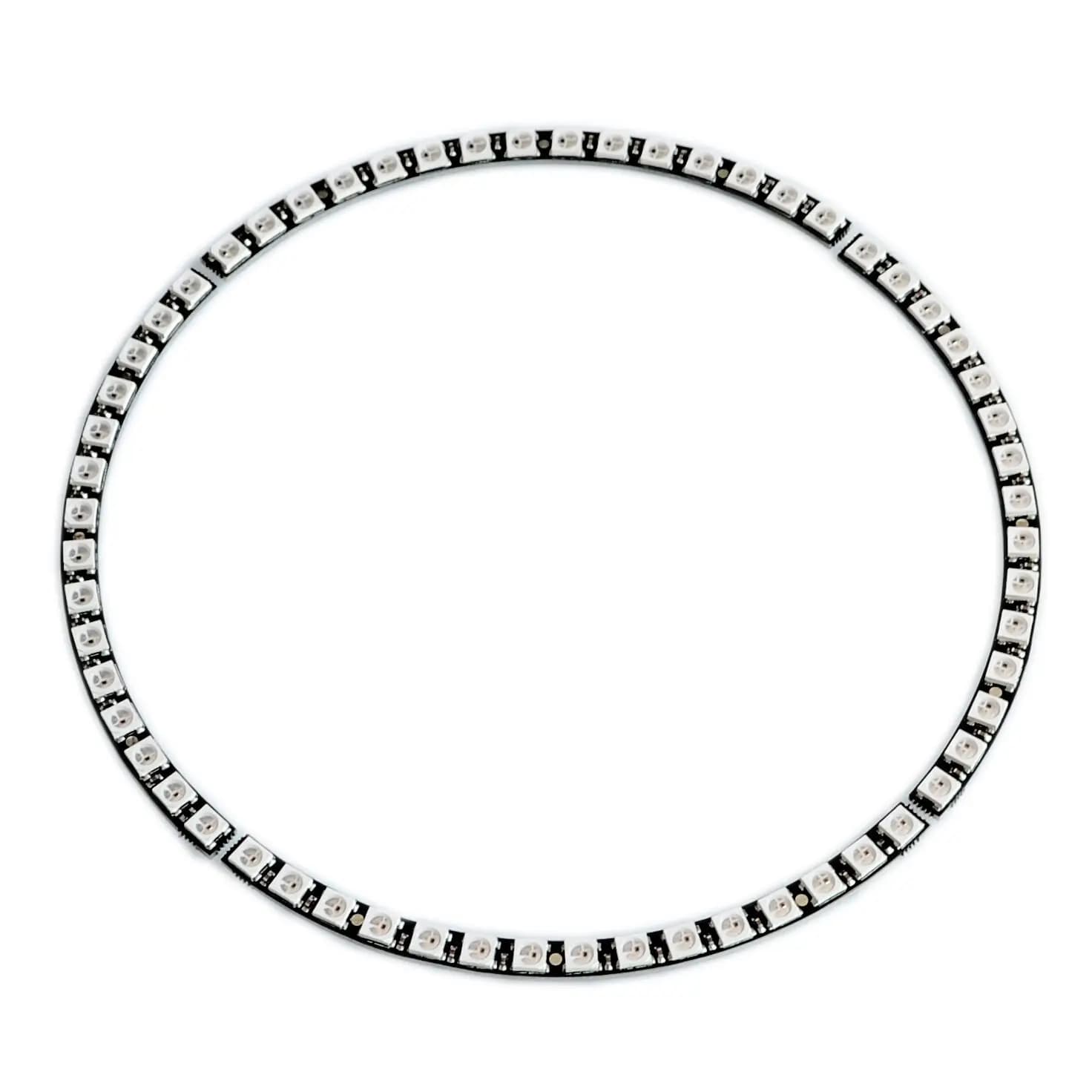 Orologio da parete ad anello 1PCS 60 X Pannello lampada LED ultra luminoso WS2812 5050 RGB con driver integrati