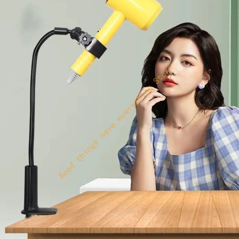 Supports for pet grooming hair dryer Free hand table fingering Clamps for support for