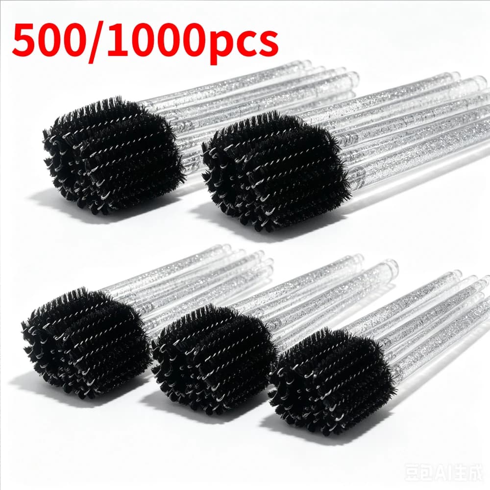 Wholesale 100/500/1000 pieces Spoolies for Eyebrow Beauty Tools Extension Eyelashes Disposable Sticks for Colorful Throws Eyelash Brush