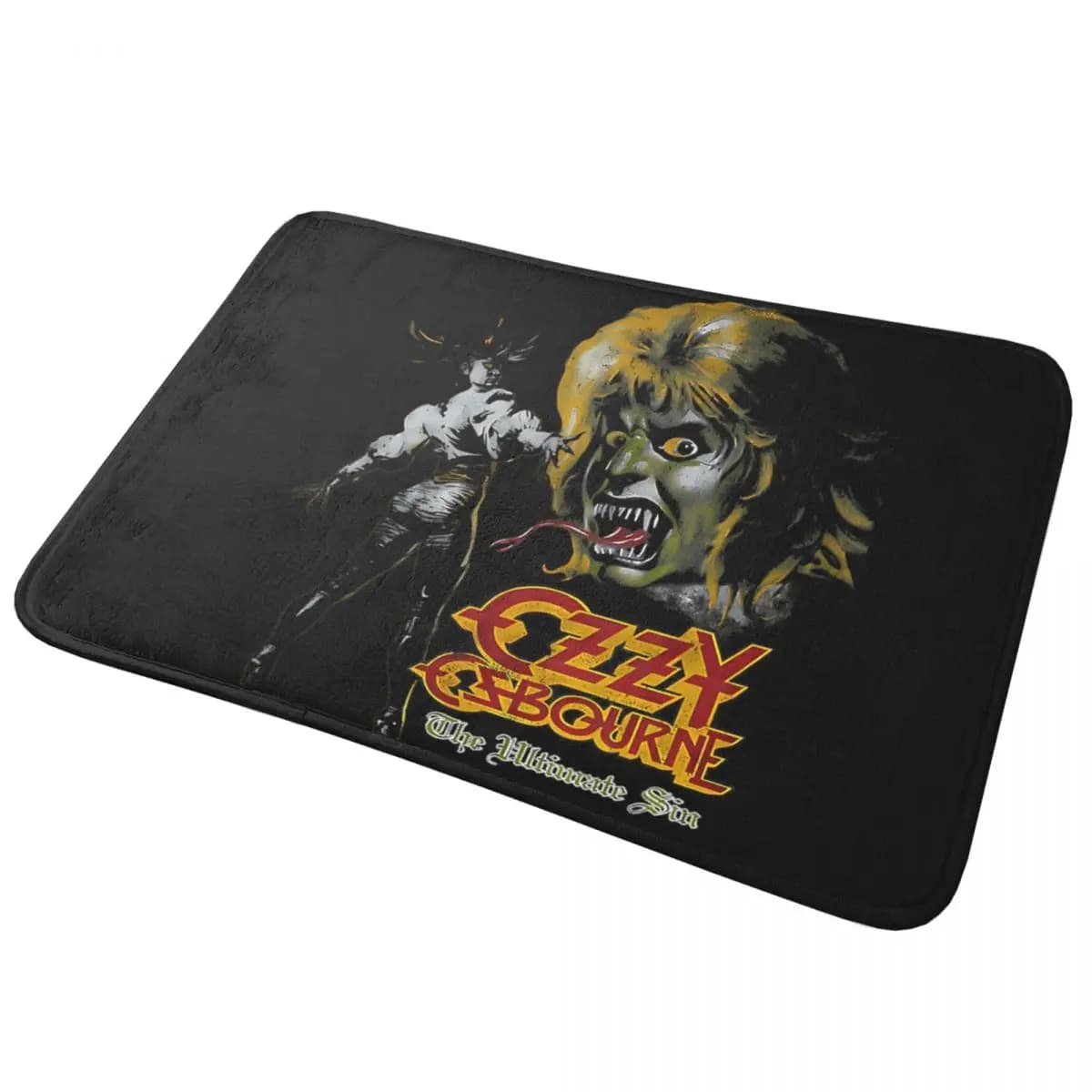 Ozzy Osbourne Metal Vintage Legend Singer Zerbino antiscivolo Tappetino per ingresso cucina Tappetini per bagno di casa