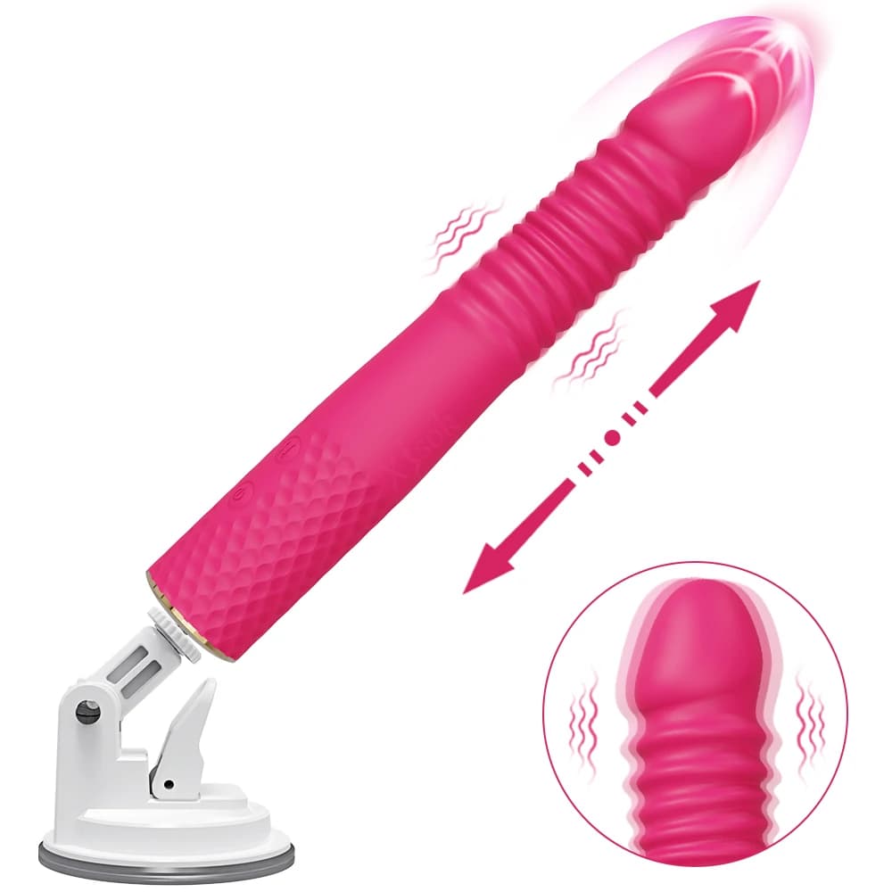 Sex Machine APP controllato vibratore Dildo telescopico automatico Up Down massaggiatore punto G spinta giocattolo vaginale masturbazione femminile