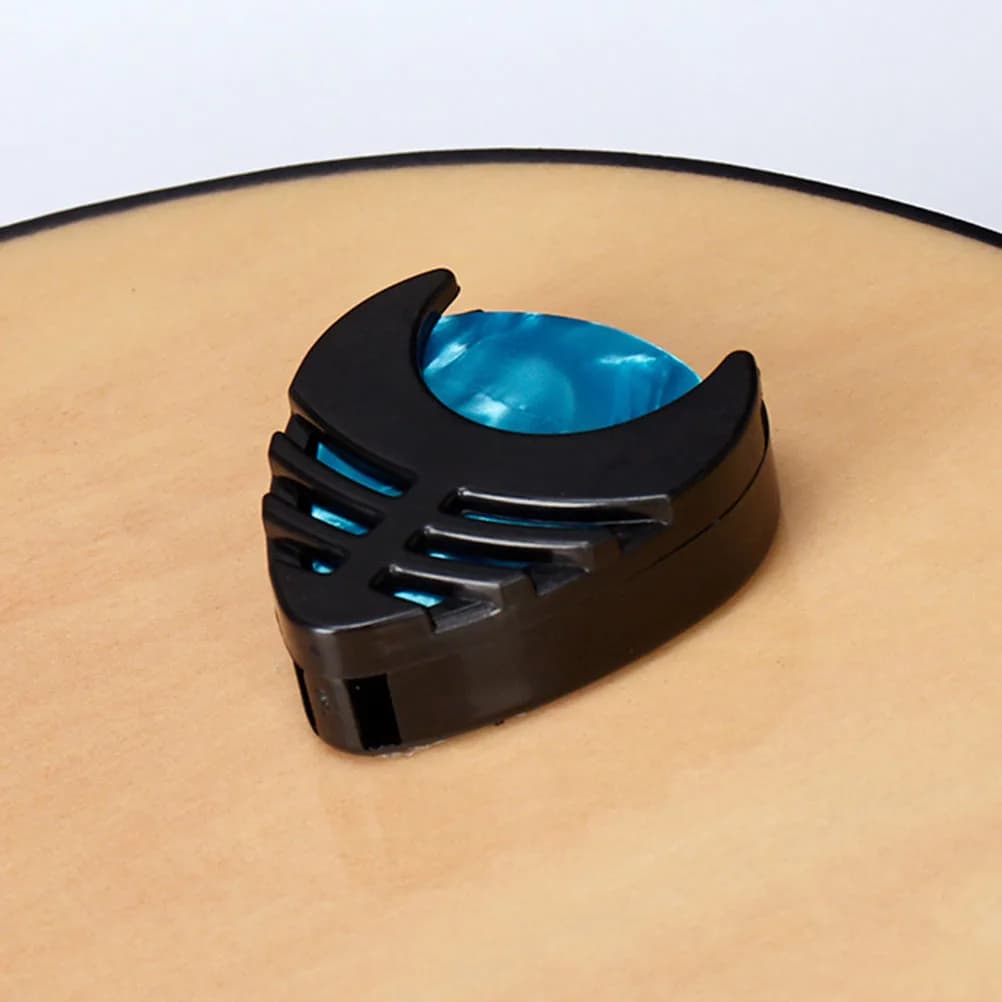 50 Pezzi Scatole Portaplettri per Chitarra e Basso, Leggere e Portatili, con Inserimento a Molla e Vista Chiara