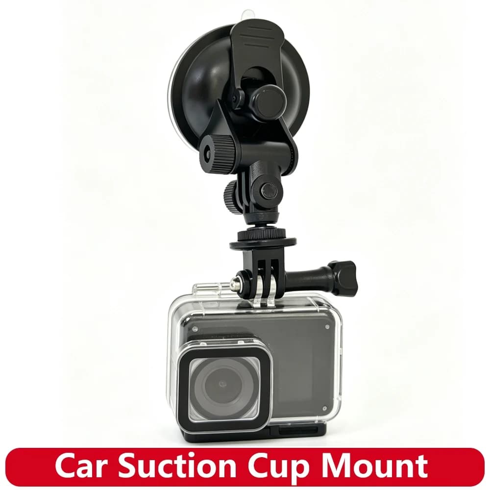 Auto Ventosa Montaggio Veicolo Finestra Parabrezza Supporto Per GoPro Hero 13 12 11 10 9 Insta360 SJCAM AKASO DJI OSMO Action Camera