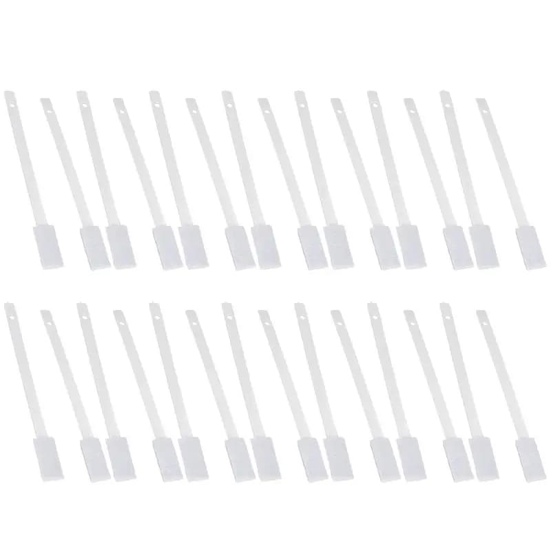 A44Z-28PCS Disposable Toilet Brush Crevice Cleaning Brushes,For Toilet Corners,Window Grooves,Door Rails,Keyboards,Blinds,Etc