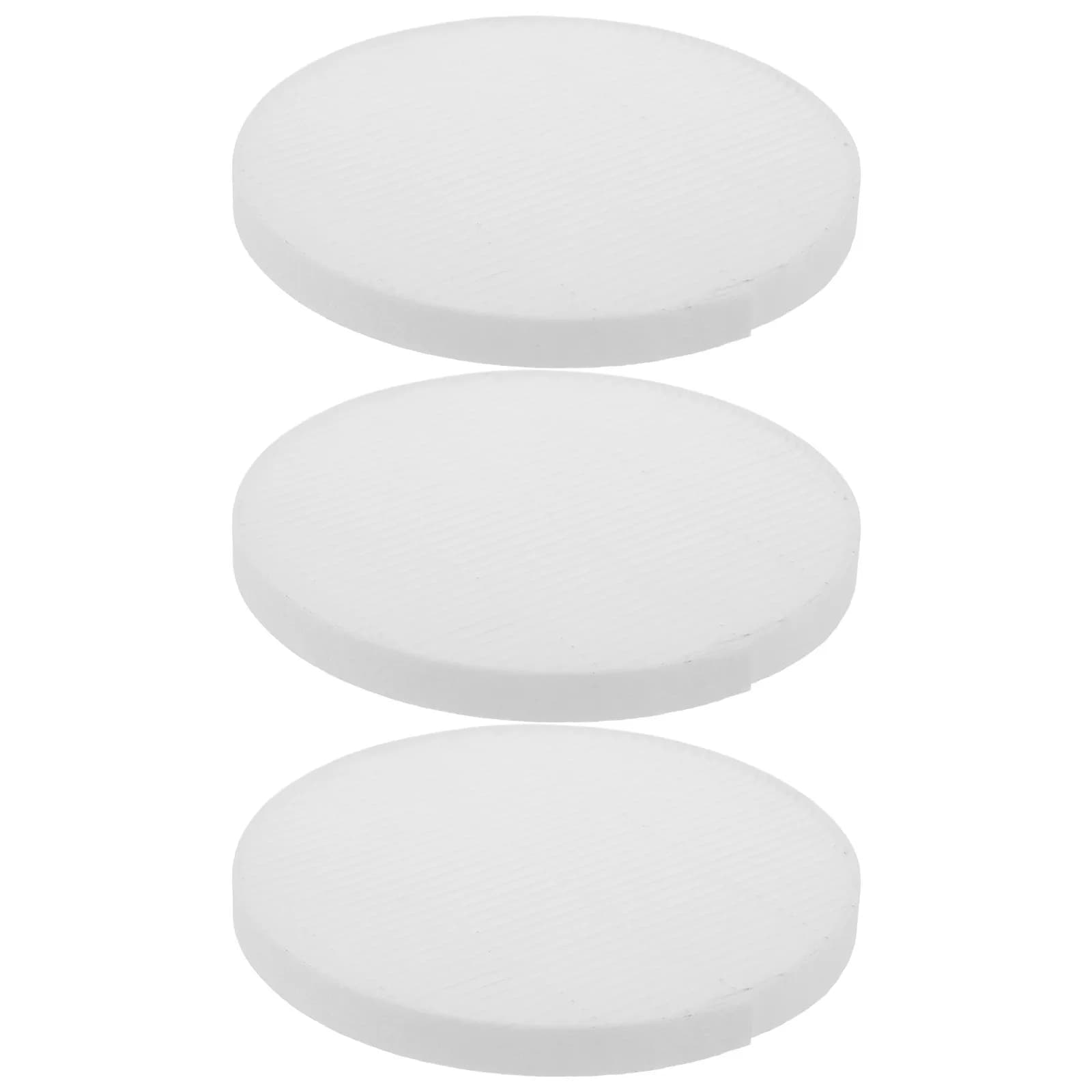 3Pcs Manicure Dust Collector Replacement Filters Compatible with Nail Vacuum Cleaner Fan Dust Extractors Reusable Filter Sheets
