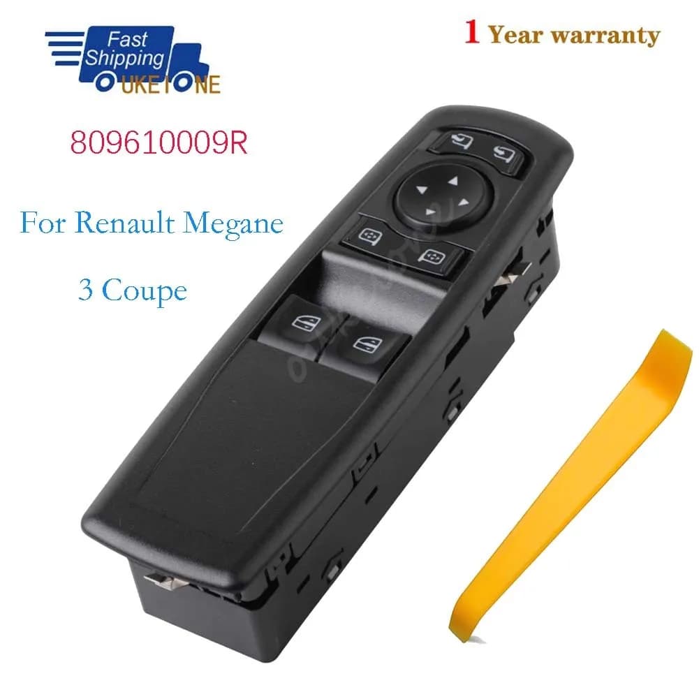 809610009R Per Renault Megane 3 Coupé Lato Guida Elettrico Power Master Specchio Finestra Interruttore Sollevatore Pulsante di Controllo Parti