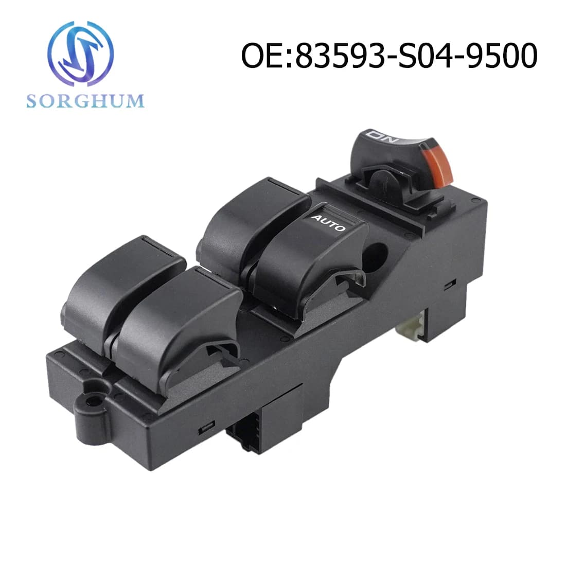 Interruttore alzacristallo elettrico principale Sorghum RHD 83593-S04-9500 83593S 049500 Per Honda Civic CX EX HX LX Si 4 porte 1996 1997 1998 1999 2000